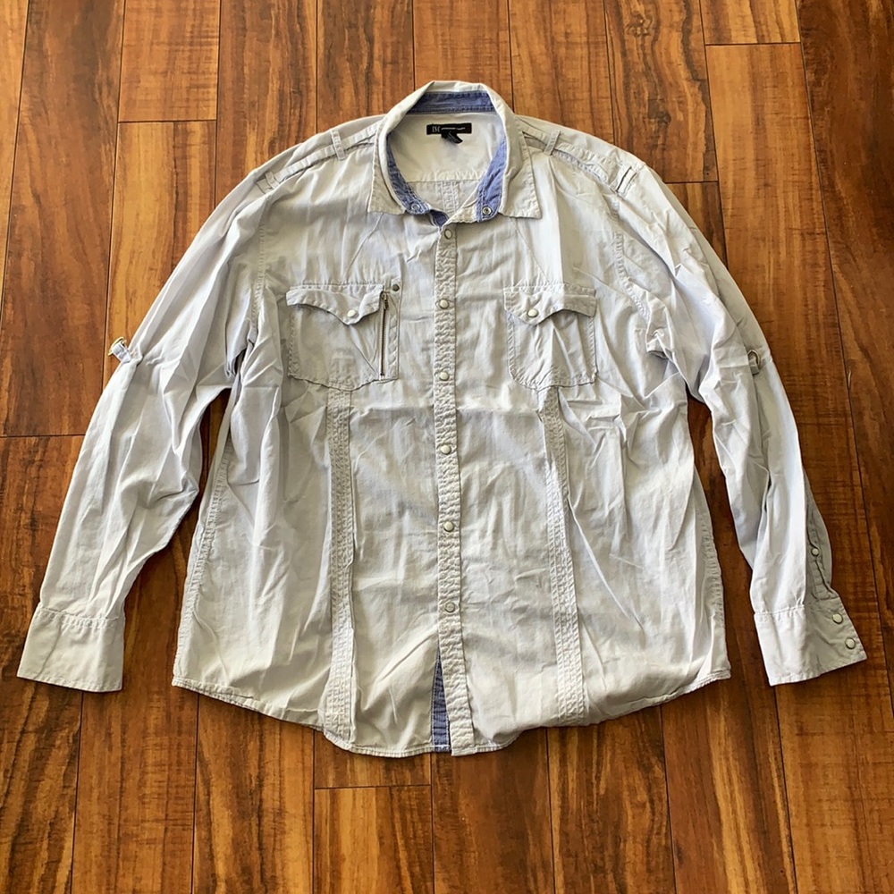 INC Long sleeved Dress Shirt